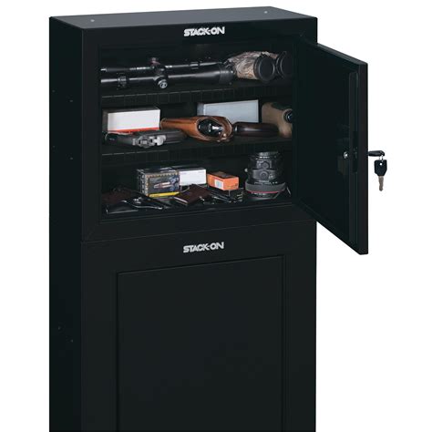 stack-on gcb-900 steel pistol/ammo cabinet|stack on 8 gun cabinet.